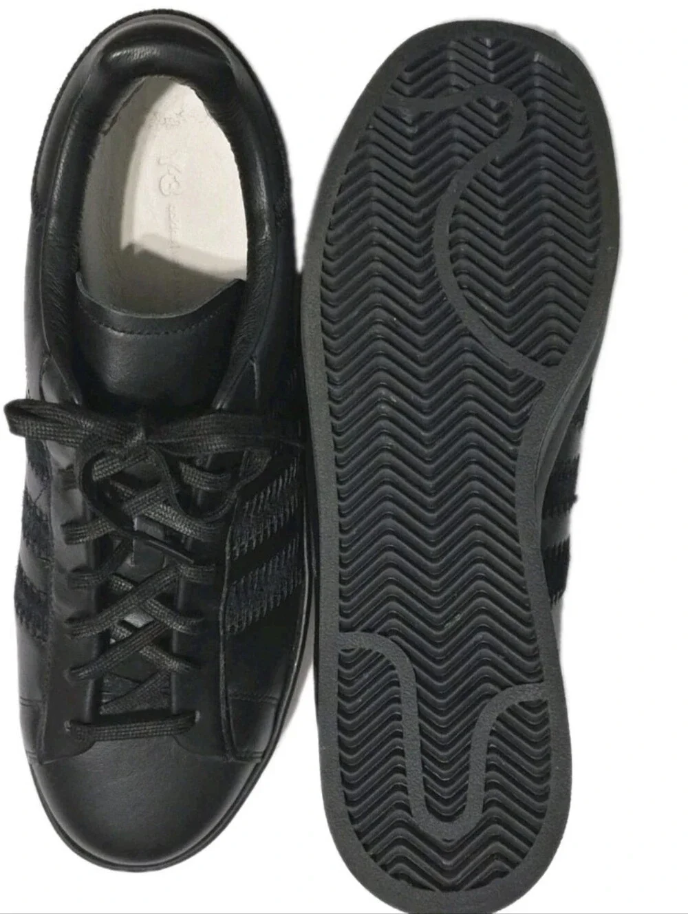 Adidas Y-3 Yohji Yamamoto Men's Black Shoes Size 11.5